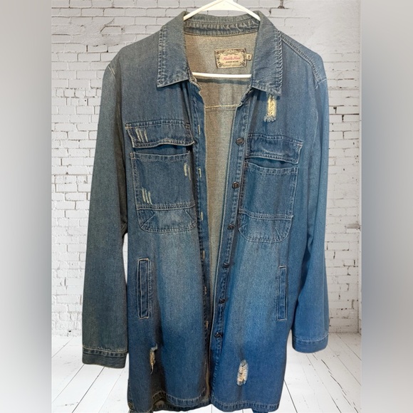 Novels Nine Light Blue Denim Jacket - Picture 1 of 5